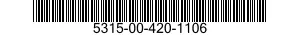 5315-00-420-1106 PIN,LOCK 5315004201106 004201106
