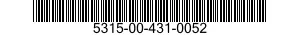 5315-00-431-0052  5315004310052 004310052