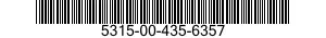 5315-00-435-6357 PIN,SHOULDER,HEADLESS 5315004356357 004356357