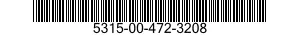 5315-00-472-3208 PIN,STRAIGHT,THREADED 5315004723208 004723208