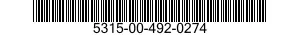 5315-00-492-0274 PIN,LOCK 5315004920274 004920274
