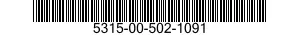 5315-00-502-1091 PIN,STRAIGHT,KNURLED 5315005021091 005021091