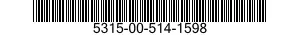 5315-00-514-1598  5315005141598 005141598