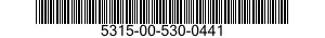 5315-00-530-0441 PIN,GROOVED,HEADLESS 5315005300441 005300441