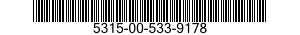 5315-00-533-9178 PIN,SHOULDER,HEADLESS 5315005339178 005339178
