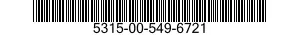 5315-00-549-6721 KEY,MACHINE 5315005496721 005496721