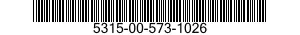 5315-00-573-1026 PIN,SHOULDER,HEADLESS 5315005731026 005731026