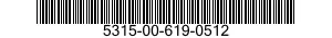5315-00-619-0512 PIN,SHOULDER,HEADED 5315006190512 006190512