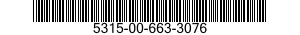 5315-00-663-3076 PIN,STRAIGHT,HEADLESS 5315006633076 006633076