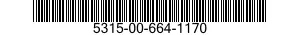 5315-00-664-1170 KEY,WOODRUFF 5315006641170 006641170