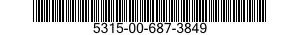 5315-00-687-3849  5315006873849 006873849