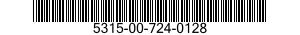 5315-00-724-0128  5315007240128 007240128