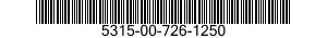 5315-00-726-1250 KEY,MACHINE 5315007261250 007261250