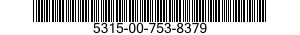5315-00-753-8379 PIN,GROOVED,HEADLESS 5315007538379 007538379