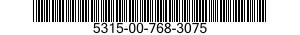 5315-00-768-3075 PIN,STRAIGHT,HEADLESS 5315007683075 007683075