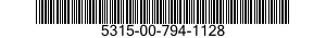 5315-00-794-1128 PIN,GROOVED,HEADLESS 5315007941128 007941128