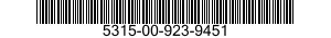5315-00-923-9451 PIN,SPRING 5315009239451 009239451