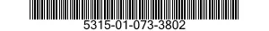 5315-01-073-3802 PIN,TAPERED,THREADED 5315010733802 010733802