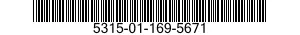 5315-01-169-5671 PIN,GROOVED,HEADED 5315011695671 011695671