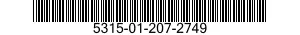 5315-01-207-2749  5315012072749 012072749