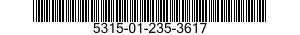 5315-01-235-3617 PIN,GROOVED,HEADLESS 5315012353617 012353617