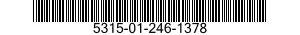 5315-01-246-1378 PIN,TAPERED,THREADED 5315012461378 012461378