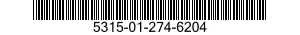 5315-01-274-6204 PIN,STRAIGHT,HEADLESS 5315012746204 012746204