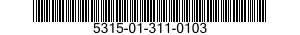 5315-01-311-0103 PIN,QUICK RELEASE 5315013110103 013110103