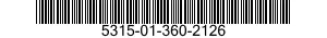 5315-01-360-2126 PIN,SHOULDER,HEADLESS 5315013602126 013602126