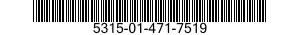5315-01-471-7519 PIN,TAPERED,THREADED 5315014717519 014717519