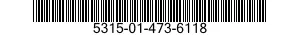 5315-01-473-6118 PIN,GROOVED,HEADED 5315014736118 014736118