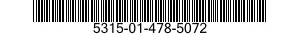 5315-01-478-5072 PIN,SHOULDER,HEADLESS 5315014785072 014785072
