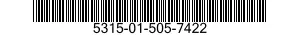 5315-01-505-7422 PIN,STRAIGHT,HEADLESS 5315015057422 015057422