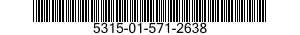 5315-01-571-2638 PIN,GROOVED,HEADLESS 5315015712638 015712638