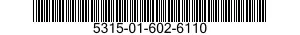 5315-01-602-6110 PIN,SHOULDER,HEADLESS 5315016026110 016026110