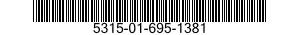5315-01-695-1381 PIN,STRAIGHT,HEADLESS 5315016951381 016951381