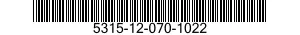 5315-12-070-1022 KEY,MACHINE 5315120701022 120701022