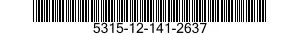 5315-12-141-2637 PIN,GROOVED,HEADED 5315121412637 121412637
