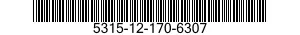 5315-12-170-6307 PIN,STRAIGHT,HEADLESS 5315121706307 121706307
