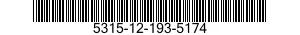 5315-12-193-5174 PIN,ECCENTRIC 5315121935174 121935174