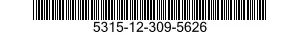 5315-12-309-5626 PIN,STRAIGHT,HEADLESS 5315123095626 123095626