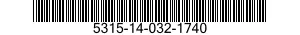 5315-14-032-1740 PIN,SHOULDER,HEADLESS 5315140321740 140321740