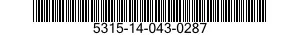 5315-14-043-0287  5315140430287 140430287