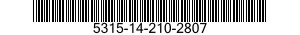 5315-14-210-2807 PIN,SHOULDER,HEADED 5315142102807 142102807