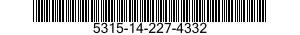5315-14-227-4332  5315142274332 142274332