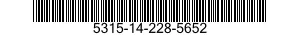 5315-14-228-5652  5315142285652 142285652