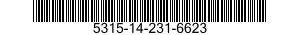 5315-14-231-6623 PIN,TAPERED,THREADED 5315142316623 142316623