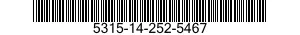 5315-14-252-5467 PIN,STRAIGHT,HEADLESS 5315142525467 142525467