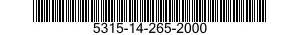 5315-14-265-2000  5315142652000 142652000