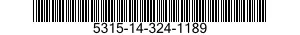 5315-14-324-1189 PIN,STRAIGHT,THREADED 5315143241189 143241189